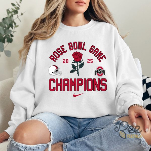 Nike Rose Bowl Game Ohio State Buckeyes Champions 2025 Shirt beeteetalk 1