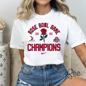 Nike Rose Bowl Game Ohio State Buckeyes Champions 2025 Shirt beeteetalk 3