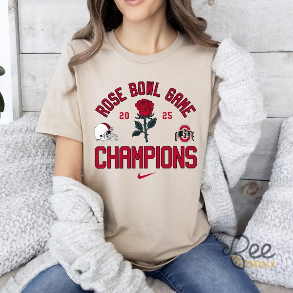 Nike Rose Bowl Game Ohio State Buckeyes Champions 2025 Shirt beeteetalk 5