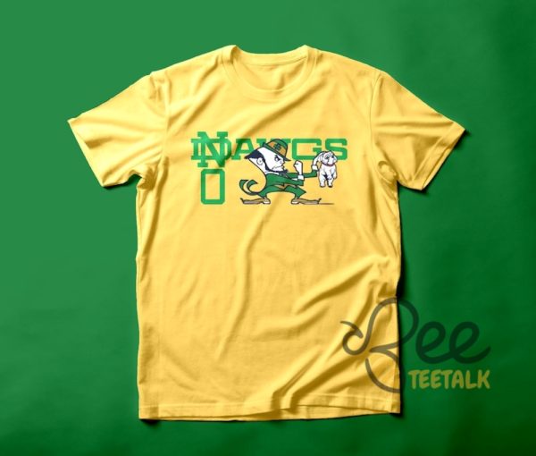 Notre Dame Football No Dawgs Shirt beeteetalk 2