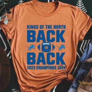 Detroit Lions Back To Back Champions 2024 Shirt beeteetalk 1