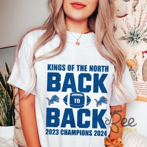 Detroit Lions Back To Back Champions 2024 Shirt beeteetalk 4