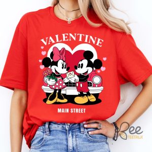 Retro Valentines Day Main Street Disneyland Shirt beeteetalk 2