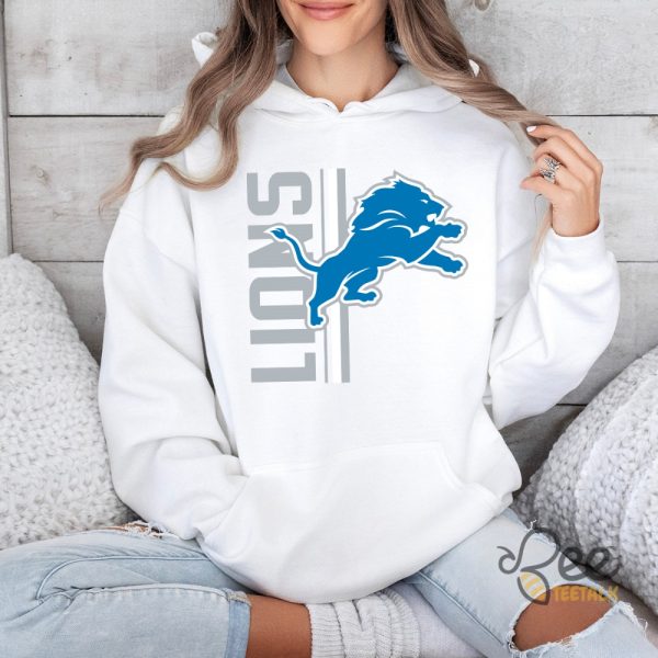 New Nfl Vertical Detroit Lions Logo Shirt beeteetalk 1