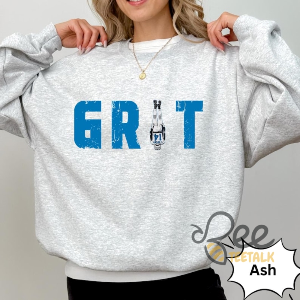 Detroit Lions Grit Amon Ra St Brown Shirt