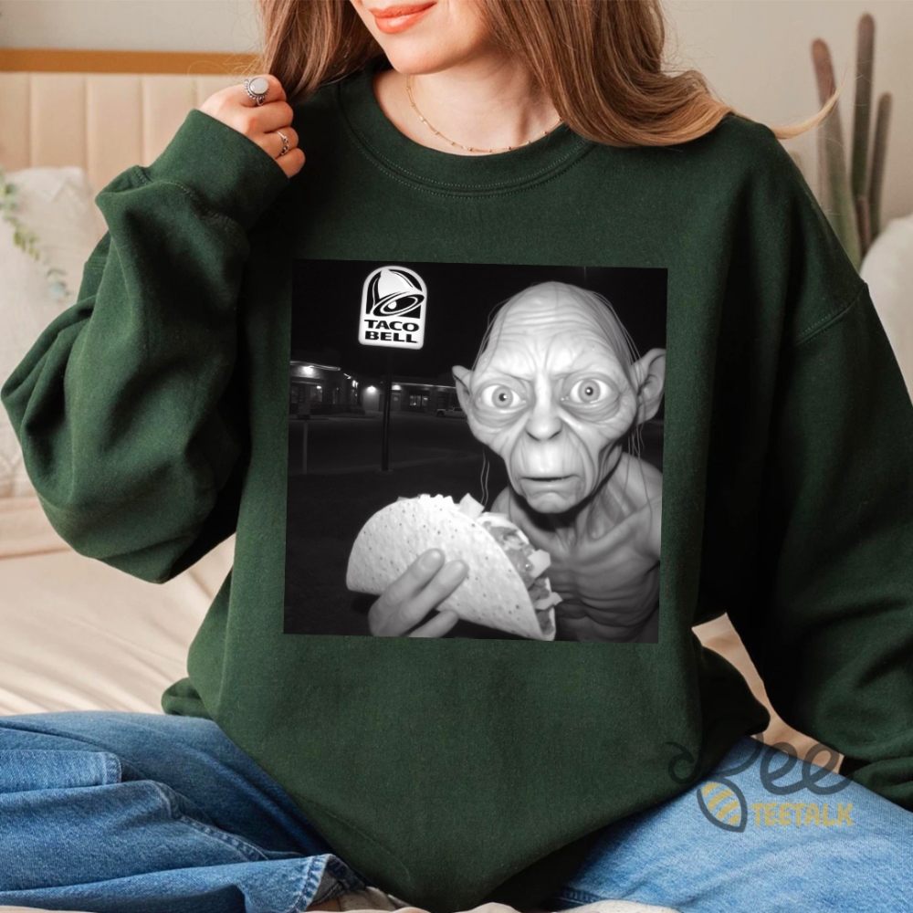 Lord Of The Rings Gollum Taco Bell Shirt