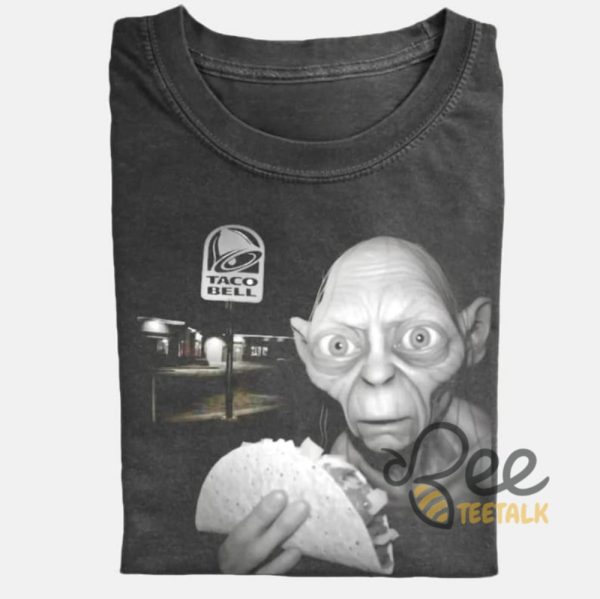 Lord Of The Rings Gollum Taco Bell Shirt beeteetalk 4