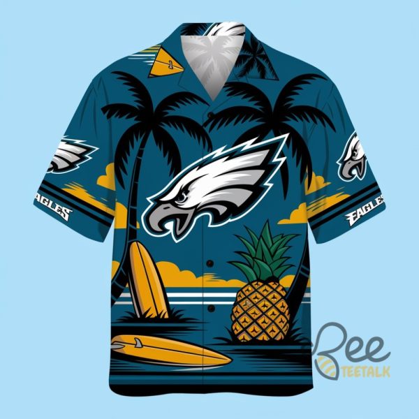 Nfl Philadelphia Eagles Hawaiian Shirt 2025 beeteetalk 1