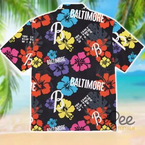 2024 Baltimore Orioles City Connect Hawaiian Shirt Mlb beeteetalk 1