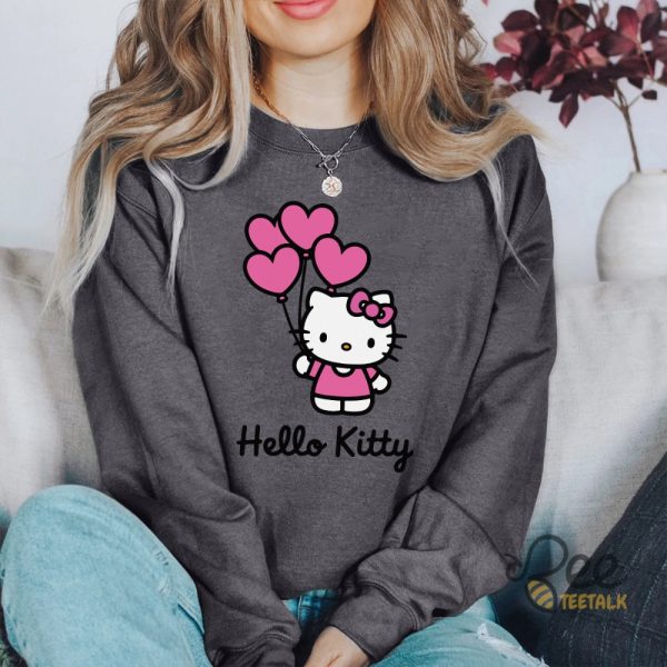 Pink Hello Kitty Balloons Shirt beeteetalk 1