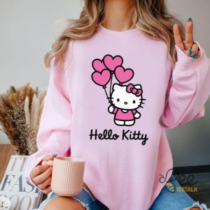 Pink Hello Kitty Balloons Shirt beeteetalk 3