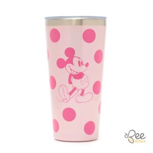 Disney Parks Mickey Mouse Pink Polka Dot Tumbler 20Oz beeteetalk 3 1