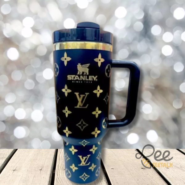 Lv Stanley Tumbler Cup 40Oz Dupe Black beeteetalk 1 1