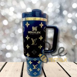 Lv Stanley Tumbler Cup 40Oz Dupe Black beeteetalk 2 1