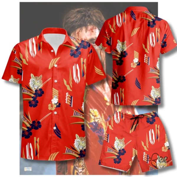 Scarface Tony Montana Hawaiian Shirt And Shorts beeteetalk 1