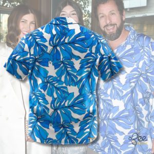 Blue Adam Sandler Hawaiian Shirt beeteetalk 2