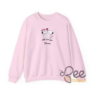 Me And You Forever Snoopy Valentines Sweatshirt Tshirt Hoodie beeteetalk 2