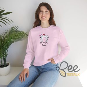 Me And You Forever Snoopy Valentines Sweatshirt Tshirt Hoodie beeteetalk 3