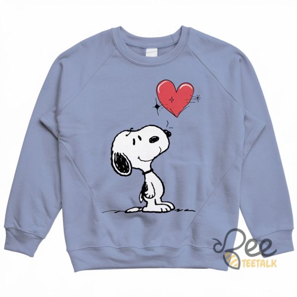 Snoopy Heart Valentines Day Shirt beeteetalk 1