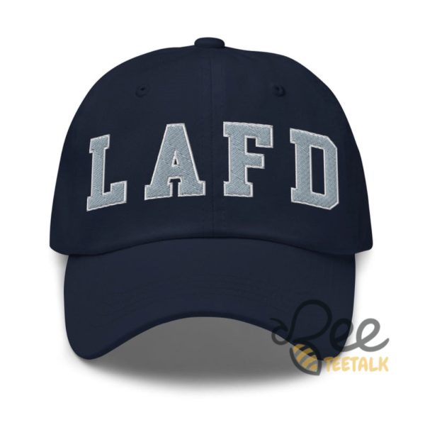 Lafd Los Angeles Fire Department Embroidered Baseball Hat beeteetalk 5