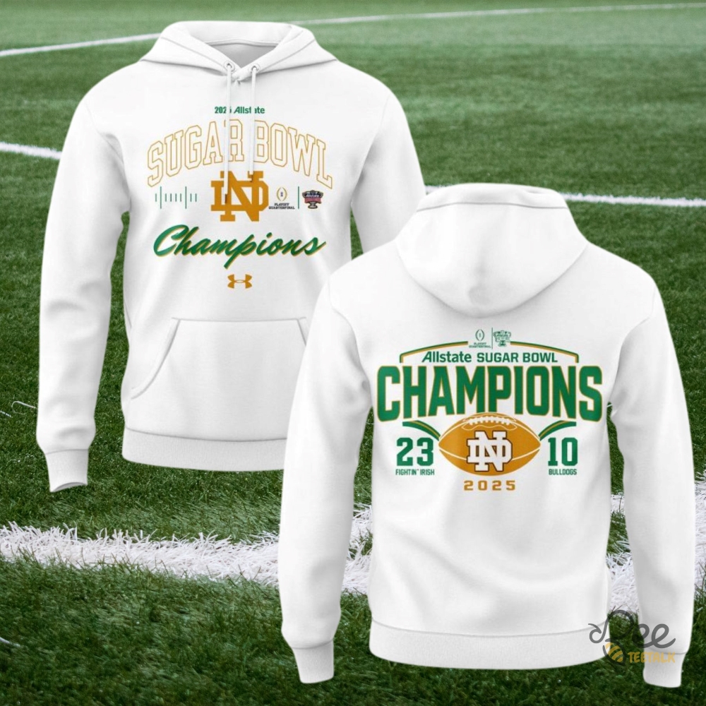 Notre Dame Champions Sugar Bowl 2025 Shirt