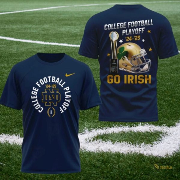 Nike College Football Playoff 2025 Notre Dame Fighting Irish Shirt beeteetalk 1