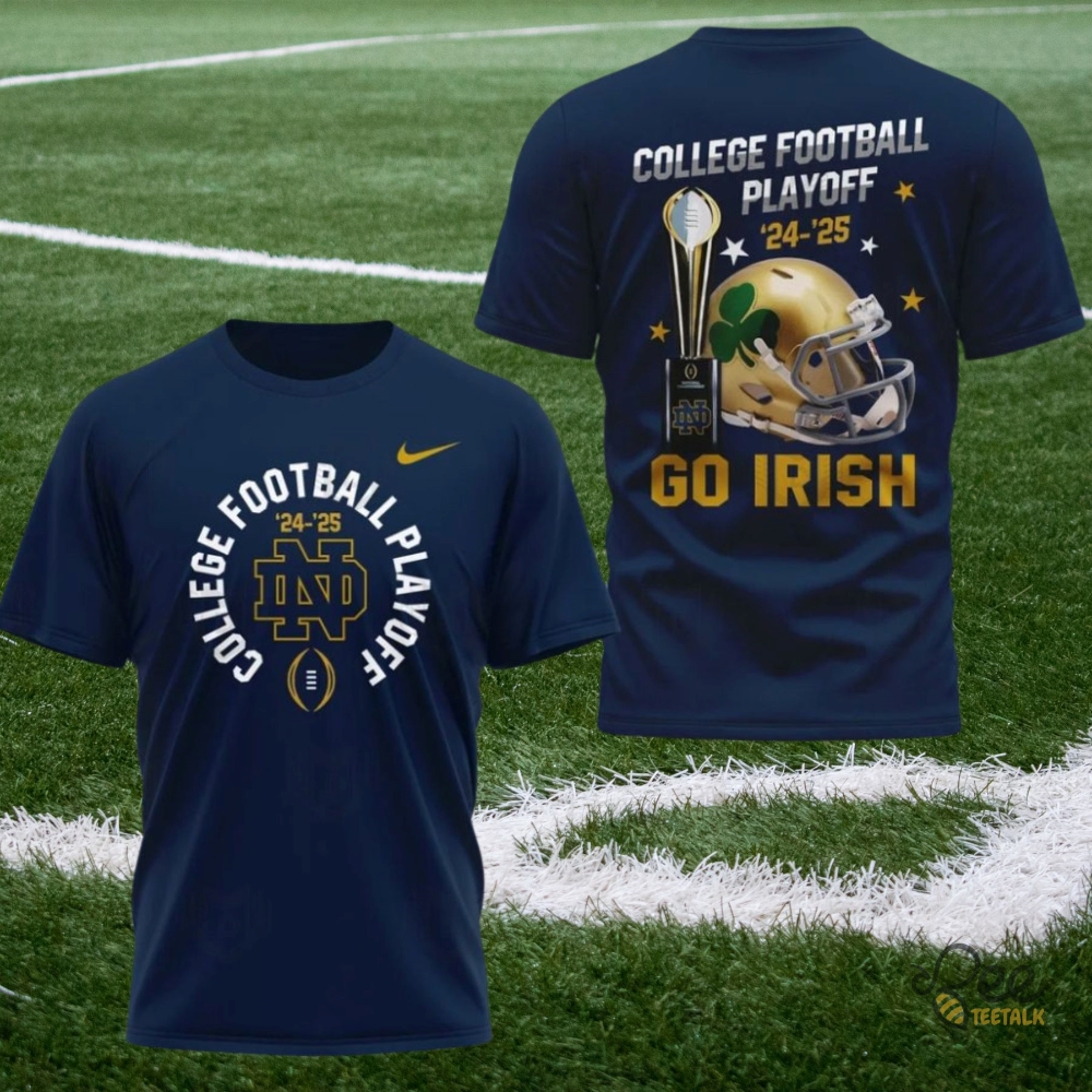 Nike College Football Playoff 2025 Notre Dame Fighting Irish Shirt