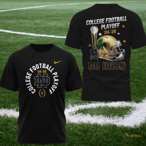 Nike College Football Playoff 2025 Notre Dame Fighting Irish Shirt beeteetalk 2