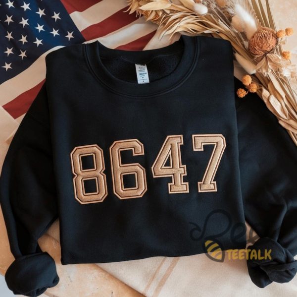 Embroidered 8647 Anti Trump Shirt beeteetalk 3