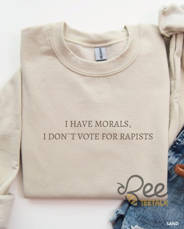 I Dont Vote For Rapists Anti Trump Shirt beeteetalk 1