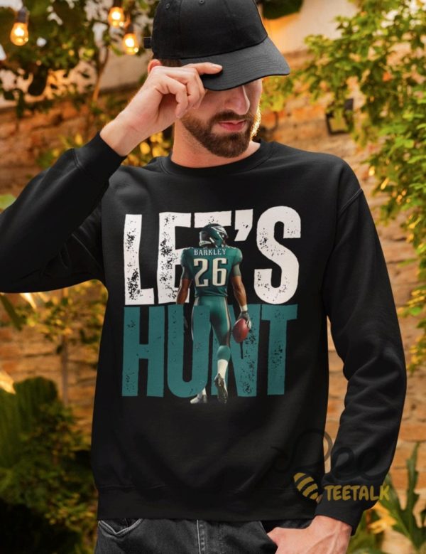 Philadelphia Eagles Saquon Barkley Lets Hunt Shirt beeteetalk 1