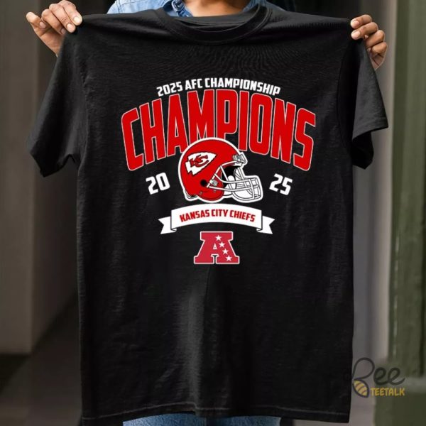 Kansas City Chiefs Champions 2025 Afc Championship Shirt beeteetalk 1