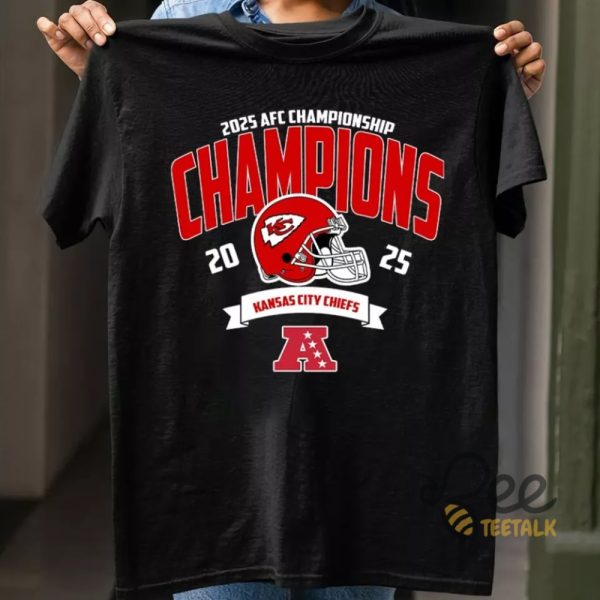 Kansas City Chiefs Champions 2025 Afc Championship Shirt beeteetalk 2