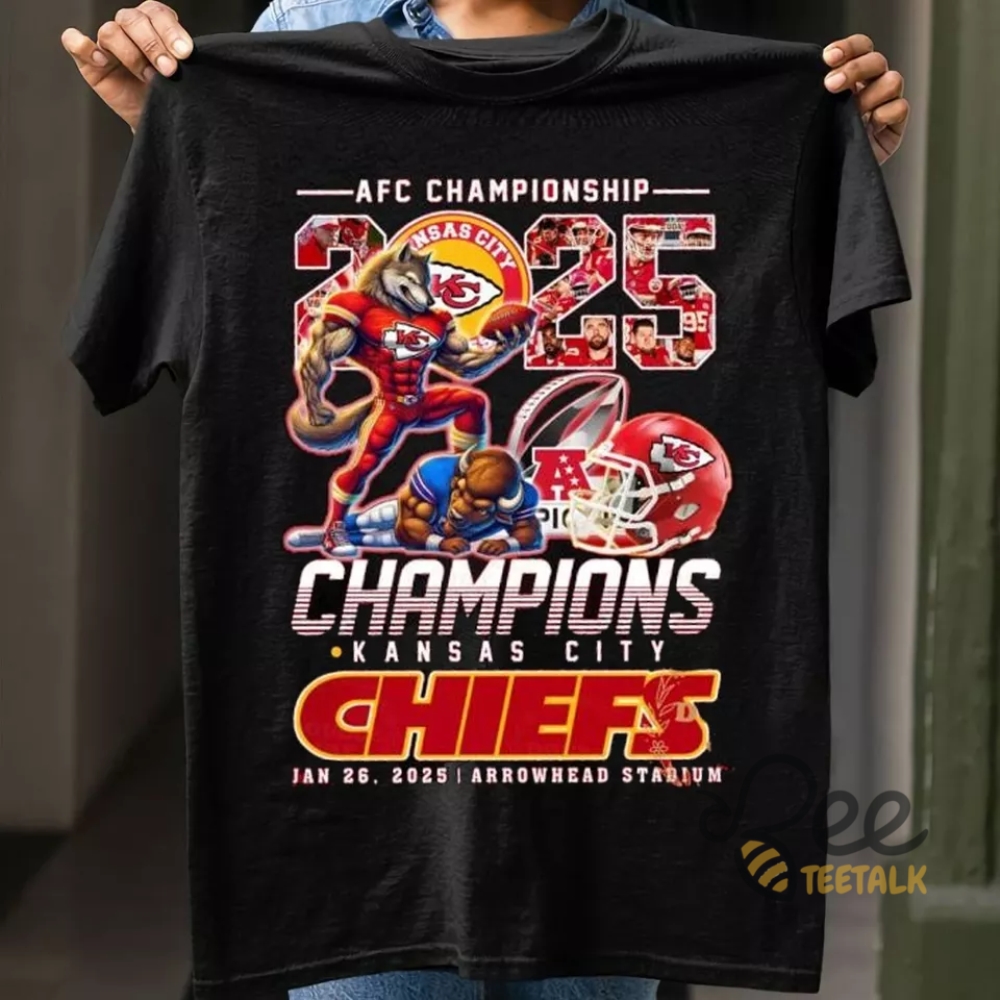 Afc Championship 2025 Kansas City Chiefs Shirt