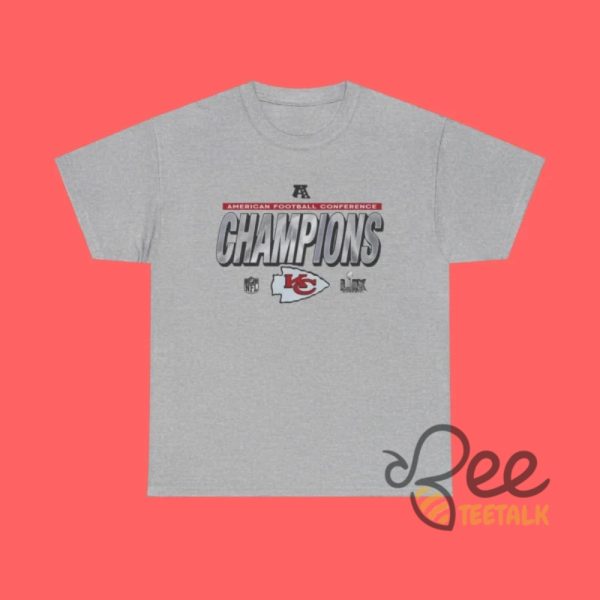 Kc Chiefs Afc Championship Shirt 2025 beeteetalk 1