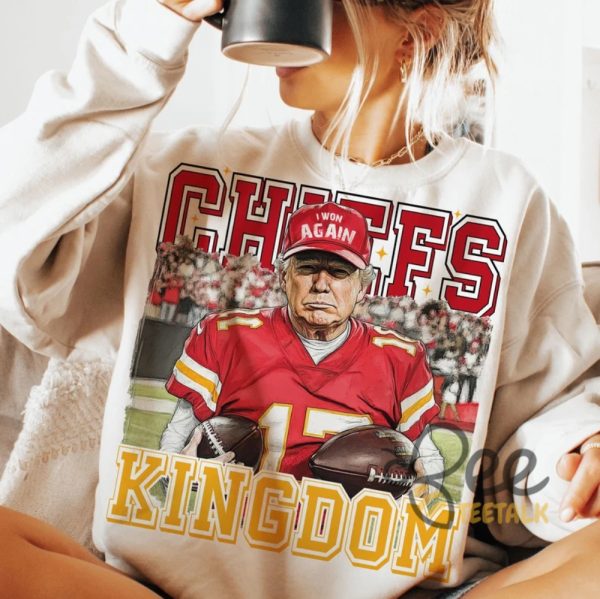 Kansas City Chiefs Kingdom Football Trump Shirt beeteetalk 1