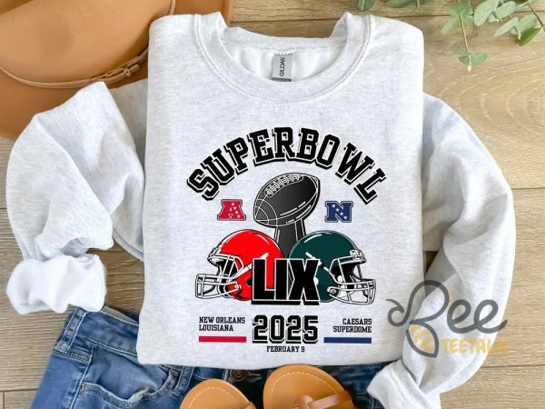 Super Bowl Lix Shirt Philadelphia Eagles Vs Kansas City Chiefs Superbowl Championship 2025 Tee beeteetalk 1