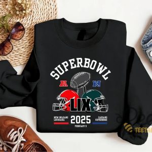 Super Bowl Lix Shirt Philadelphia Eagles Vs Kansas City Chiefs Superbowl Championship 2025 Tee beeteetalk 2