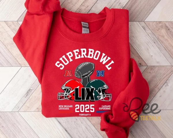 Super Bowl Lix Shirt Philadelphia Eagles Vs Kansas City Chiefs Superbowl Championship 2025 Tee beeteetalk 3