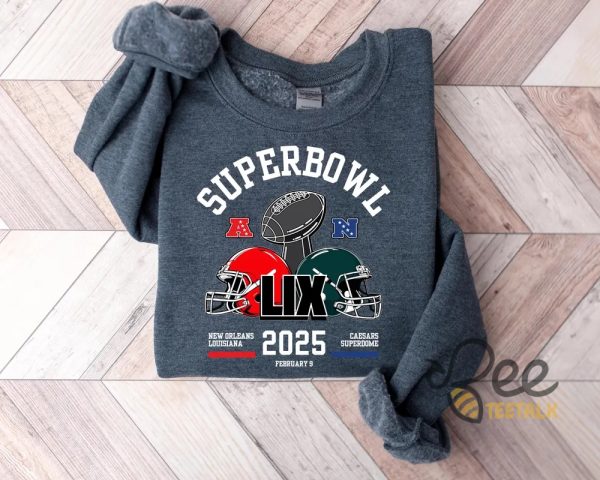 Super Bowl Lix Shirt Philadelphia Eagles Vs Kansas City Chiefs Superbowl Championship 2025 Tee beeteetalk 5