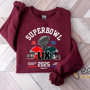 Super Bowl Lix Shirt Philadelphia Eagles Vs Kansas City Chiefs Superbowl Championship 2025 Tee beeteetalk 6