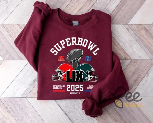 Super Bowl Lix Shirt Philadelphia Eagles Vs Kansas City Chiefs Superbowl Championship 2025 Tee beeteetalk 6