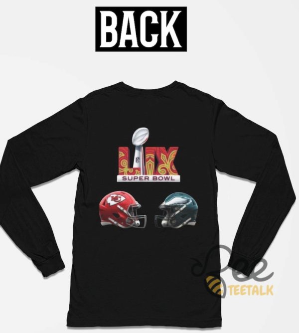 Superbowl Lix Kansas City Chiefs Vs Philadelphia Eagles 2025 Shirt beeteetalk 3