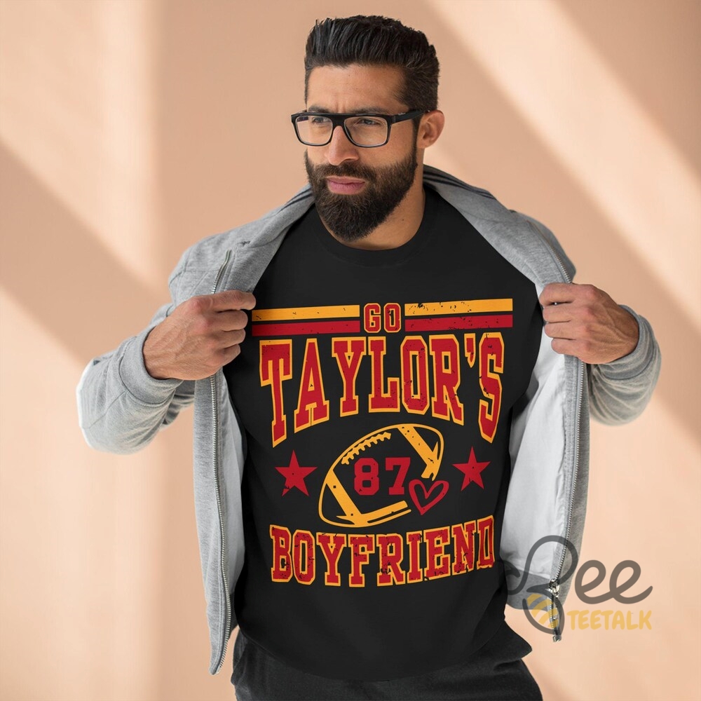 Go Taylors Boyfriend Funny Football Party Shirt