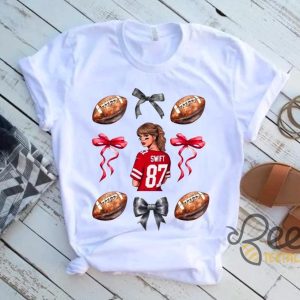 Afc West Champions Kansas City Chiefs Taylor Swift Football Christmas Shirt beeteetalk 1 1