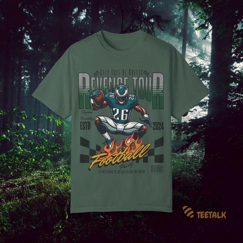 Vintage Philly Football Revenge Tour Shirt For Philadelphia Eagles Fans