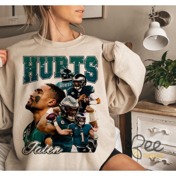 Jalen Hurts Philadelphia Eagles Football Bootleg Shirt beeteetalk 1