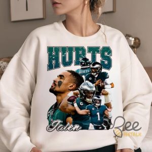 Jalen Hurts Philadelphia Eagles Football Bootleg Shirt beeteetalk 1 1