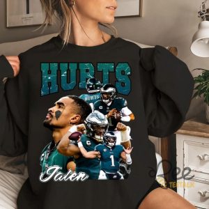 Jalen Hurts Philadelphia Eagles Football Bootleg Shirt beeteetalk 1 4