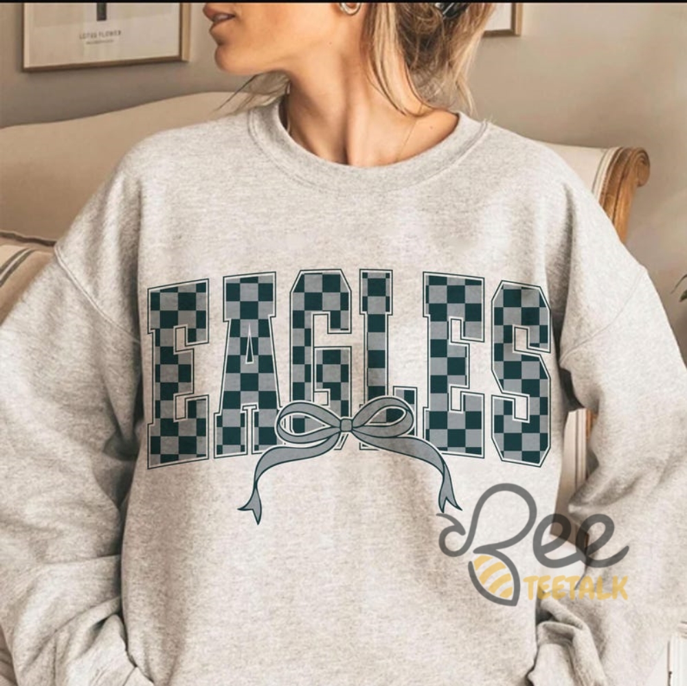 Eagles Bow Sweatshirt T Shirt Hoodie